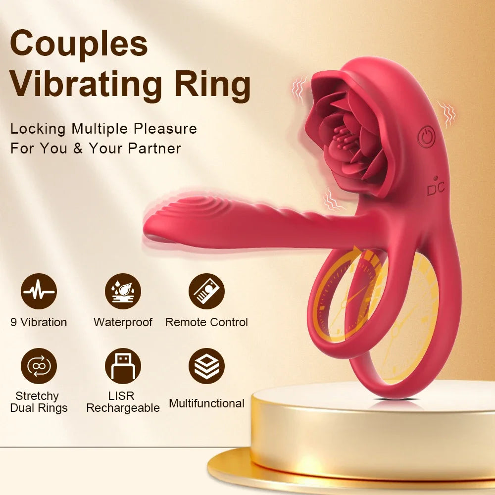 Rose Vibration Ring